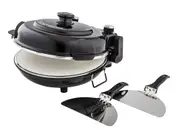 MasterPro The Ultimate Pizza Oven Black & Stainless Steel 36x34.5x20.5cm