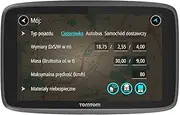 [TomTom] GO Professional Navigation Device (15.24 cm), 6 inch, maps (Europe), Traffic and Radar, handsfree, Click & go Mount, Black