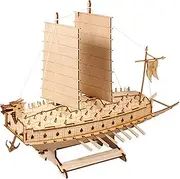 Battleship TURTLE SHIP Model Kits Korean Classic Warship Wood by Young Modeler