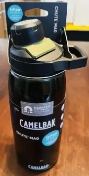 CamelBak Chute Mag Tritan Renew Plastic Water Bottle 32oz 1L Olive - New!