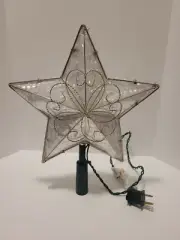 Lighted Star Christmas Tree Topper