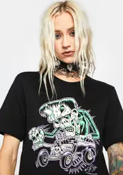 [Retro-a-go-go!] Monster Rod Graphic Tee