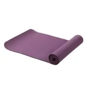 Yoga Mat Purple Folding Thick Exercise Odorless Joint Support Fitness