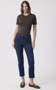 Decjuba Seamless Fitted Tee -size Xs/s Nwt