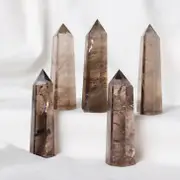 Smokey Quartz Tower Generator Obelisk - Point- Wand - Master Healer - Crystal Healing - Gift Idea