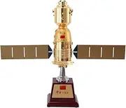 1:50 Scale China Shenzhou 15 Spacecraft Model Alloy Die-cast Spacecraft Miniature Hobby Model Kit for Adults & Kids