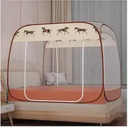 Mosquito Nets, Bed Canopies, Enlarged Yurts, Portable Travel Mosquito Nets, No-Installation Folding Double-Door Mosquito Camping Curtains, Suitable for Adults and Children. (4,180