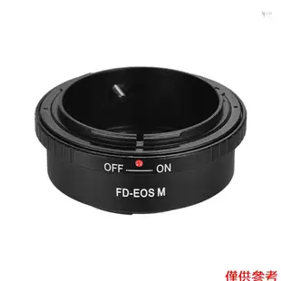 YOT FD-EOS M 鏡頭安裝轉接環適用於佳能 FD 鏡頭至佳能 EOS M 系列相機適用於佳能 EOS M M2