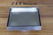 Tile Insert Stainless Steel Square Floor Waste Grates / Shower Drain 150x150mm