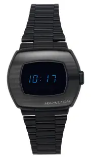 Hamilton American Classic PSR Digital Stainless Steel Quartz H52404131 100M Men's Watch