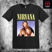 Nirvana Hanson Heavy Metal Rock Unisex Cotton Funny T-SHIRT S-3XL