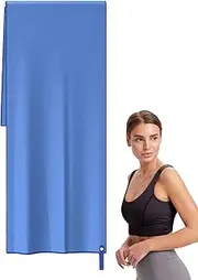 Sweat Towels for Gym | Soft Absorbent Yoga Rag - Portable Large Quick Dry Towel for Football Basketball Tennis Golf Swimming Running Spa Sauna Beach Bathroom Workout