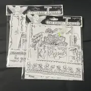 Flowers & Land Sets Tattered Angels TANGLED PACKS 14 Unique Hand Sketched Design