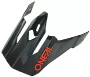 O'Neal Backflip Eclipse Helmet Replacement Visor/Peak Black/Gray