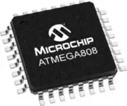 Microchip AVR CPU MICROCONTROLLERS 10Pcs 8bit 20MHz 8kB 32-Pin VQFN ATMEGA808-MF