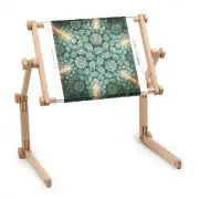 Needlework Table and Lap Hands-Free Stand with Adjustable Frame Made of Organ...