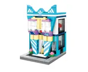 Mini Street View Block Particle Boys Assemble Children's Puzzle Toys