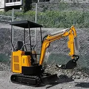 1.5 Ton Mini Digger Crawler Excavator Earth-Moving Machinery Mini Crawler Digger for Efficient Digging, Landscaping & Construction Projects