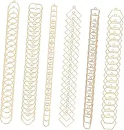 [ARTSEWPLY] Metal Frame Diy Jewelry Charms Necklace Making Accessories Alloy Pendants