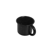 Mirro 12oz Traditional Vintage Black Speckled Enamel on Steel Mug, (MIR-10711)