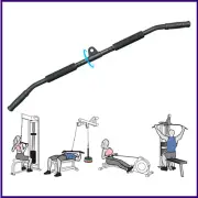 39.4'' LAT Pull Down Bar for Pulley System Gym, LAT Pulldown Attachments Cable
