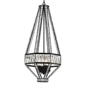 Zofio Tall Crystal Pendant Light