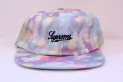 SUPREME FW15 LIBERTY TWILL 6 PANEL CAP LIGHT BLUE BRAND NEW W/ TAGS