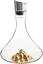 NAMOARLY Inclined Mouth Red Wine Decanter Crystal Material Elegant Practical for Wine Lovers