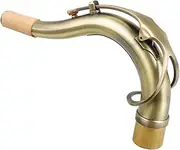 GOOHOCHY Alto Sax Saxophone Part Saxophone Bend Neck Kit Metal Alto Bend Neck Saxophone Mouthpiece Accessories