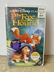 The Fox and the Hound (VHS, 1994) DISNEY BLACK DIAMOND SEALED NEW