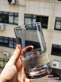 在飛比找Yahoo!奇摩拍賣優惠-洋酒杯施華洛世奇元素水晶茶杯玻璃杯輕奢帶鉆威士忌杯歐式洋酒杯
