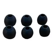 Sony WF XB700 Replacement In-Ear Earbuds Ear Tips Silicone Rubber (Black)