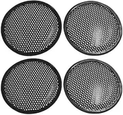 XYWHPGV 4pcs 6 Inch Black Metal Speaker Subwoofer Mesh Cover Protective Grill for Truck(49226 7dccc b04d5 34131 bb019 44fe6