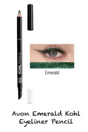 Avon Emerald Kohl Eyeliner Pencil With smudger
