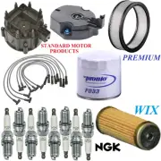 Tune Up Kit Filters Cap Wire Plugs For OLDSMOBILE OMEGA V8 5.7L; VIN (R) 1977