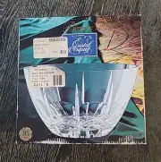 Vintage Bergerac By Cristal D'Arques-Fruit Bowl Stunning. Boxed. 8-1/4 In.