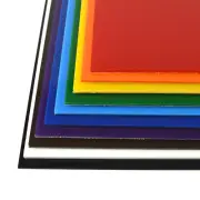 BuyPlastic 2037 Yellow Colored Acrylic Plexiglass Sheet 1/8" x 12" x 12"