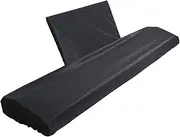 Sosoport Digital Piano Cover Stretchable Keys Protective Dust Cover for Electronic Keyboards Non Slip Elastic Design Fit for Music Stands