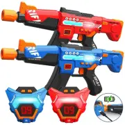 Rechargeable Laser Tag Guns Toys Set of 2 with Upgraded LED Digital Multi-Fun...