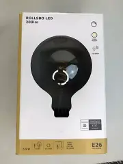 ROLLSBO LED 5" Globe Light Bulb E26 200 Lumens-Brand New IKEA