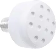 Kisangel Roller Skates Toe Stops Brake Rubber Brake Stopper Replacement Skate Wheels Accessories for Toe Stops Plugs,White