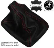 RED STITCHING LEATHER GEAR BOOT FITS OVER RUBBER FITS HOLDEN COMMODORE VL