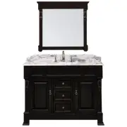 French Bathroom Vanity Vincent 1200 Marble or Granite Top