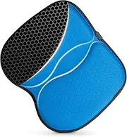 Thin Gel Car Seat Cushion, Honeycomb Seat Cushion Thin, Honeycomb Gel Seat Cushion for Car, Thin Car Seat Cushion Coccyx Seat Cushion for Office Chair, Ventilative Honeycomb Sapphire Blue
