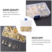 Traceless Nail Hook Set Wire Picture Hanging Kit Non-marking Hooks