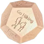 Wscwl Date Night Decision Dice,Wooden Family Dice for Activity Decision | Boyfriend Girlfriend Interaction Fun Outdoor Portable for Camping, Classroom