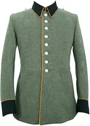 [militaryharbor] WW2 WWII German M35 Cavalry/Recon Officer waffenrock Field Grey Wool Dress Tunic