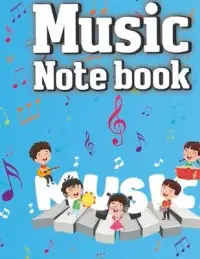 在飛比找博客來優惠-Music Notebook: Music Manuscri