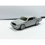 1/64 初版 HOTWHEELS 2009 FIRST EDITION BUICK GRAND NATIONAL 銀