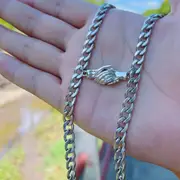 Couples Bracelet Set with Handshake Magnetic Charm